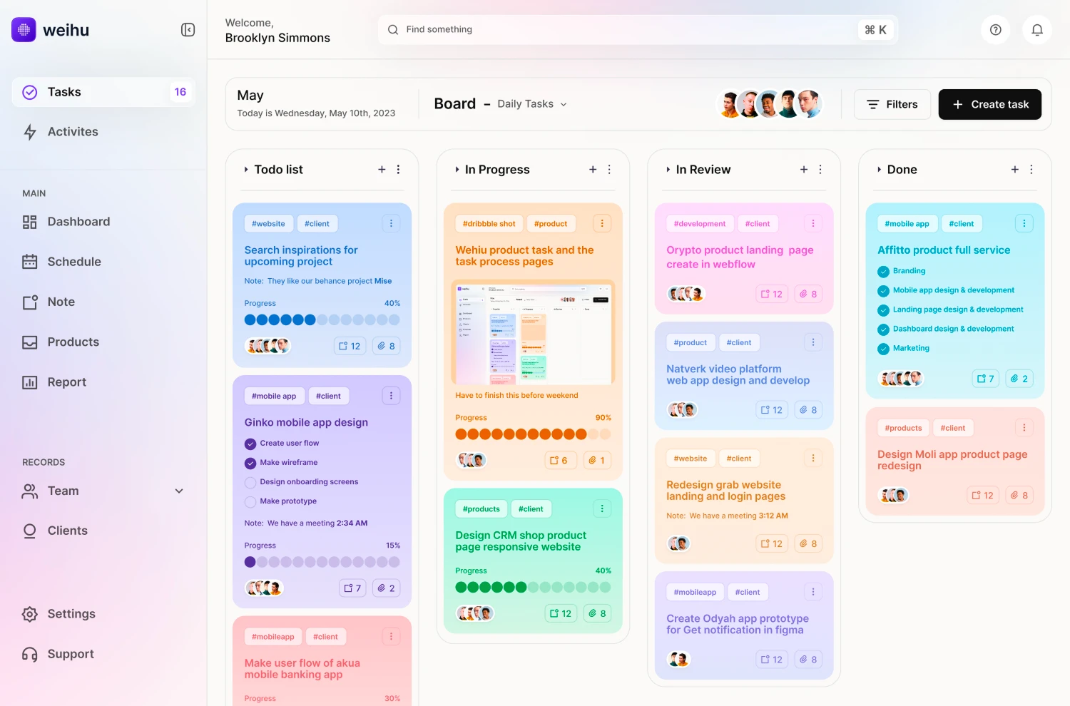 Weihu Webapp